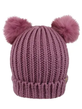 12pc Pack Winter Knit Beanie with Pompom Lining