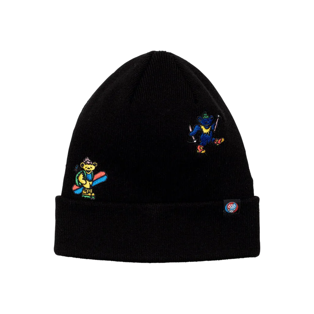 686 Grateful Dead Beanie Knit Mens M2WBNE08 2024