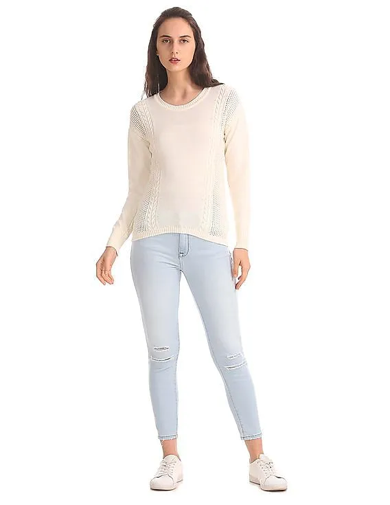 Aeropostale Cable Knit Sweater