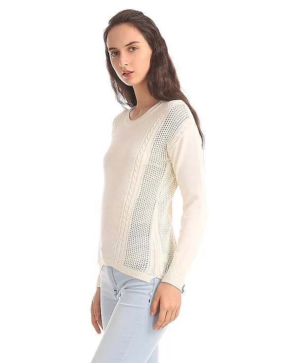 Aeropostale Cable Knit Sweater