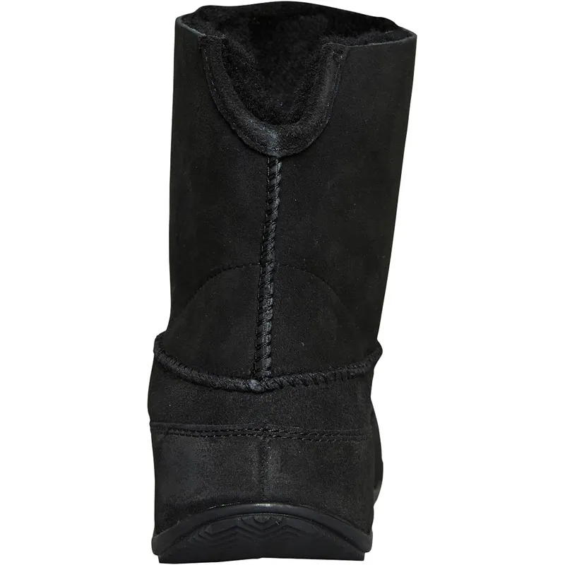 All Black Original Mukluk Shorty Double-Face Shearling Boots by FitFlop Womens