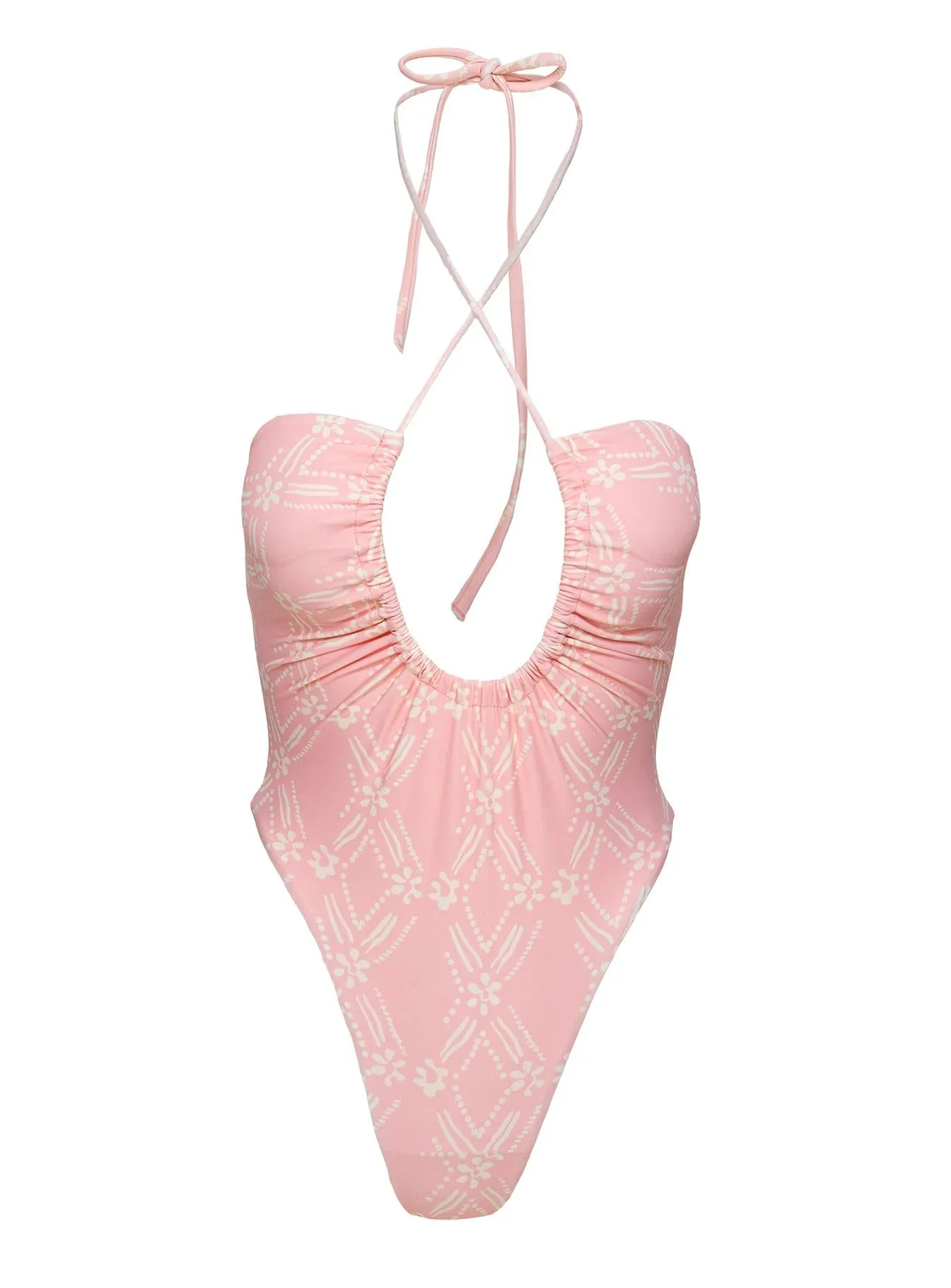 Baby Pink Fern One Piece