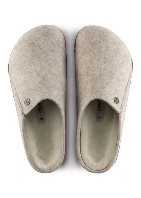 Zermatt Shearling Slippers Eggnog by Birkenstock