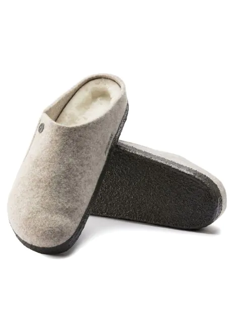 Zermatt Shearling Slippers Eggnog by Birkenstock