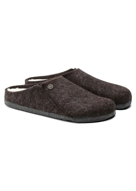 Birkenstock Zermatt Shearling Slippers Mocha