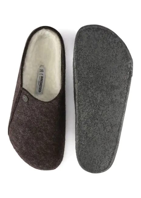 Birkenstock Zermatt Shearling Slippers Mocha