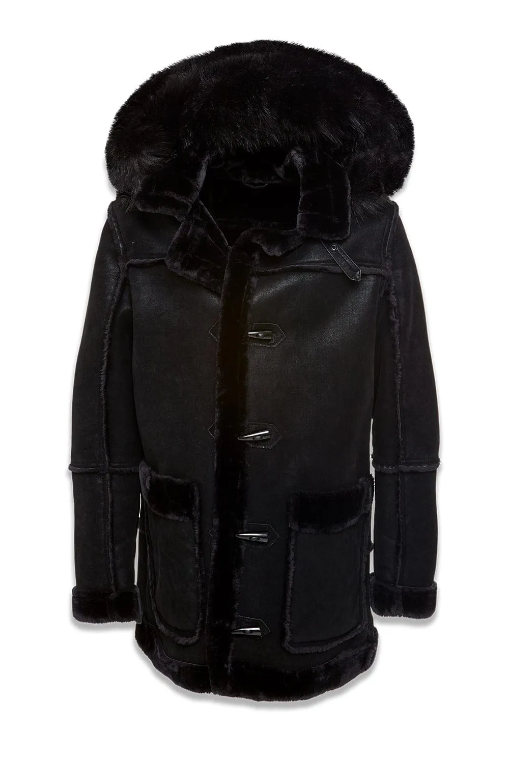 Black Denali Shearling Jacket