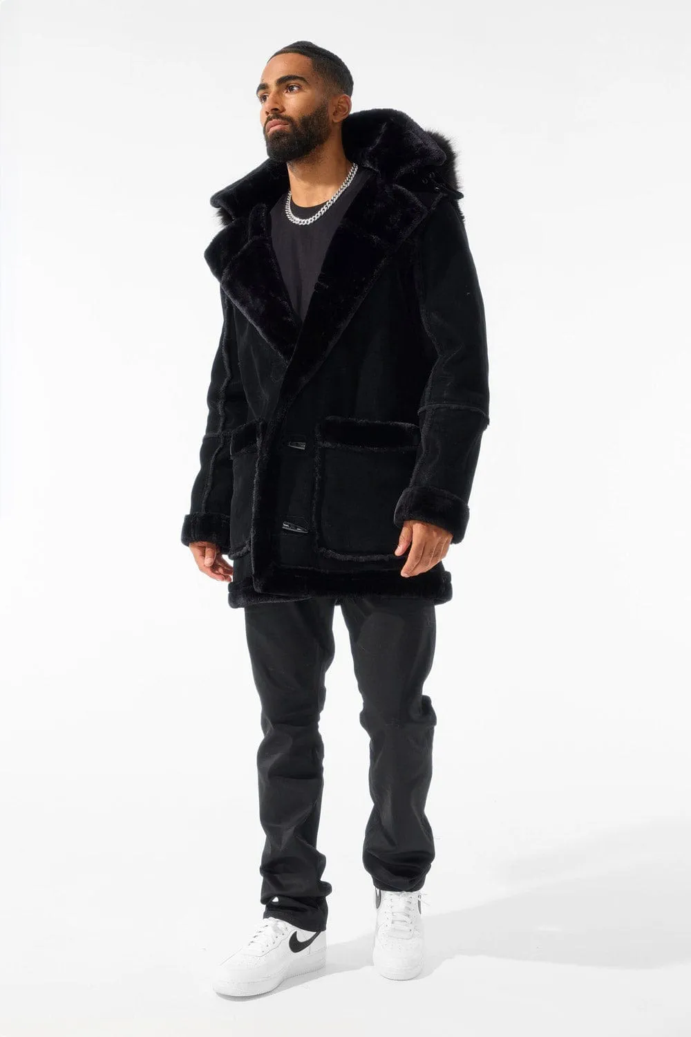 Black Denali Shearling Jacket