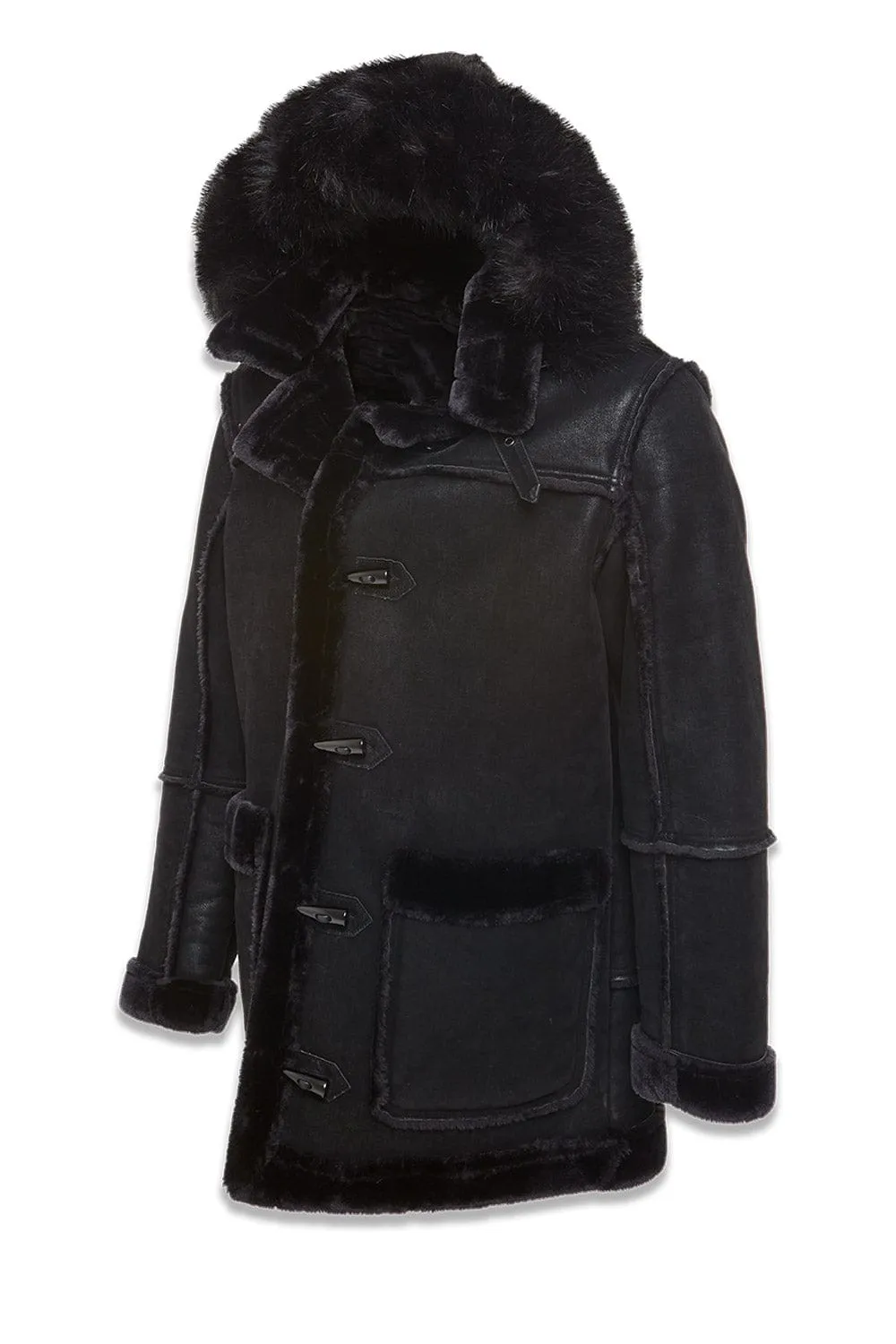 Black Denali Shearling Jacket