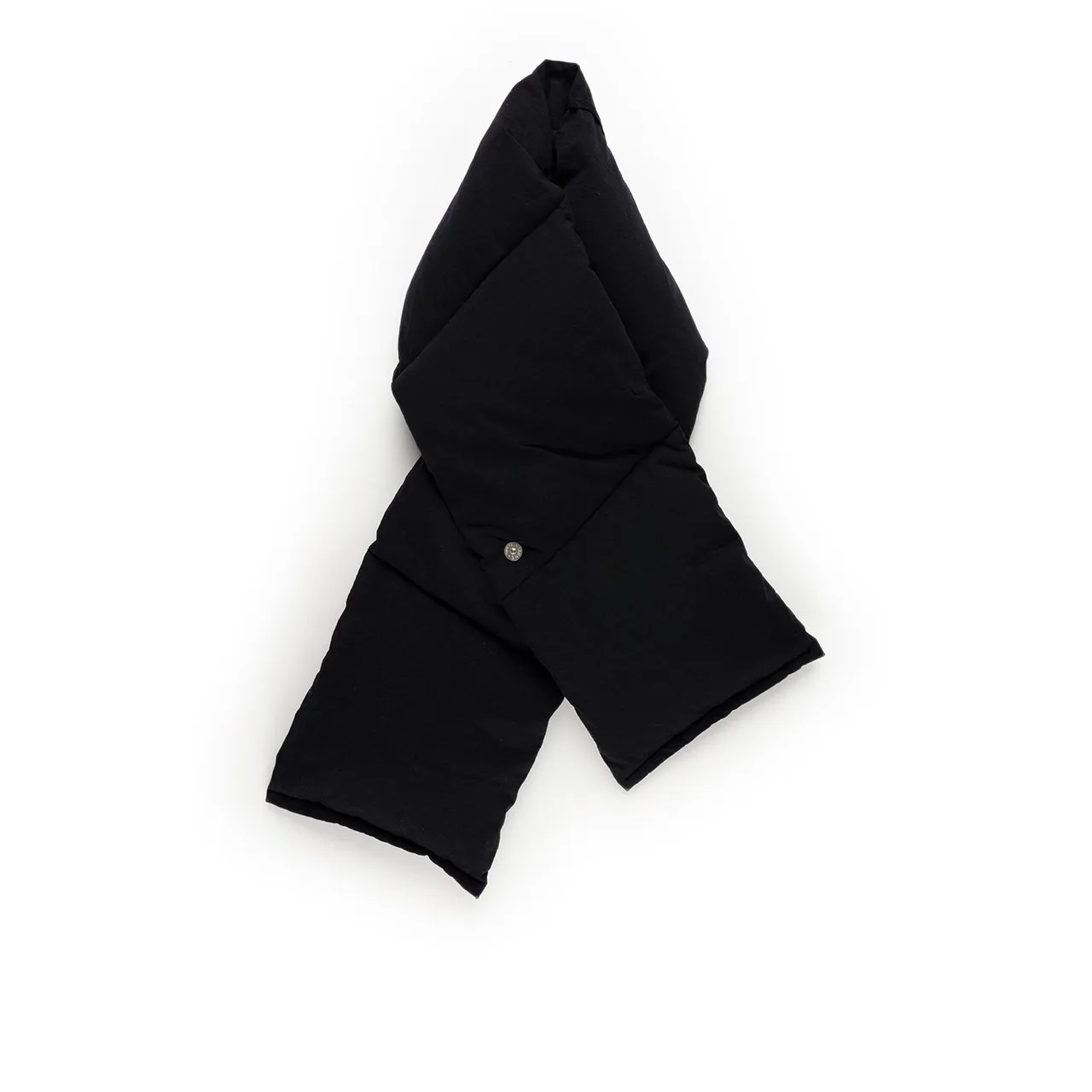 Black Down Scarf by Stone Island Shadow Project