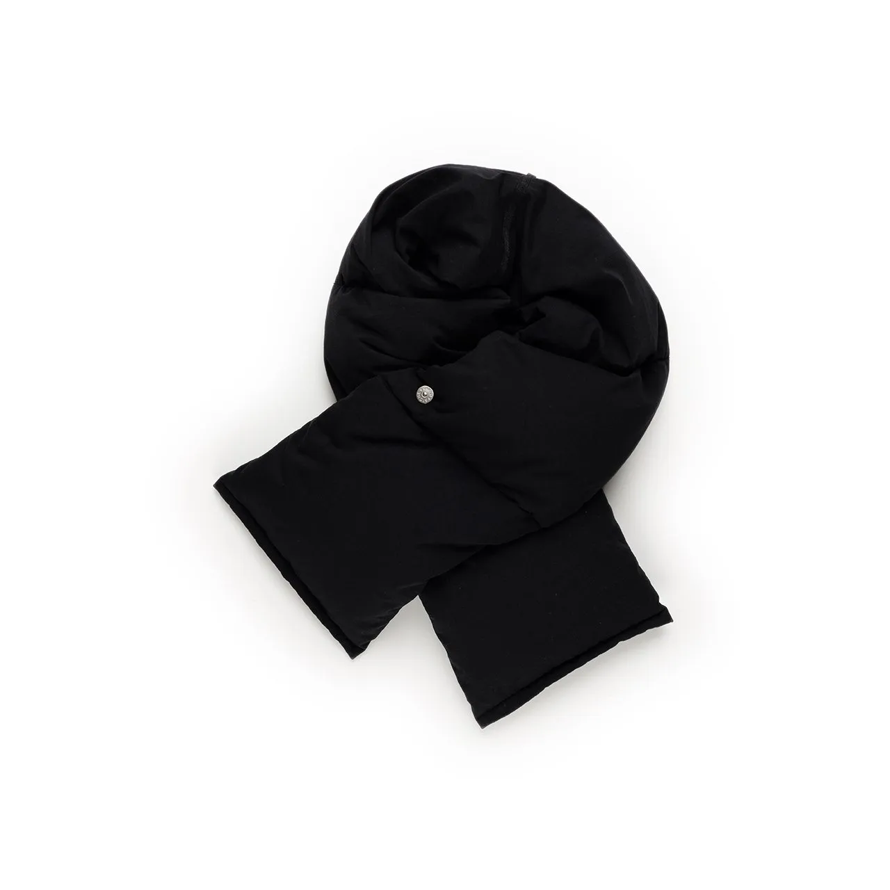 Black Down Scarf by Stone Island Shadow Project