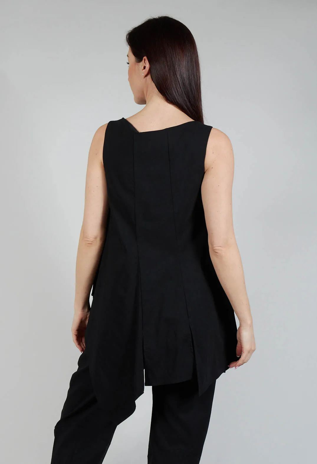 Black Pulp Fiction Tunic Top