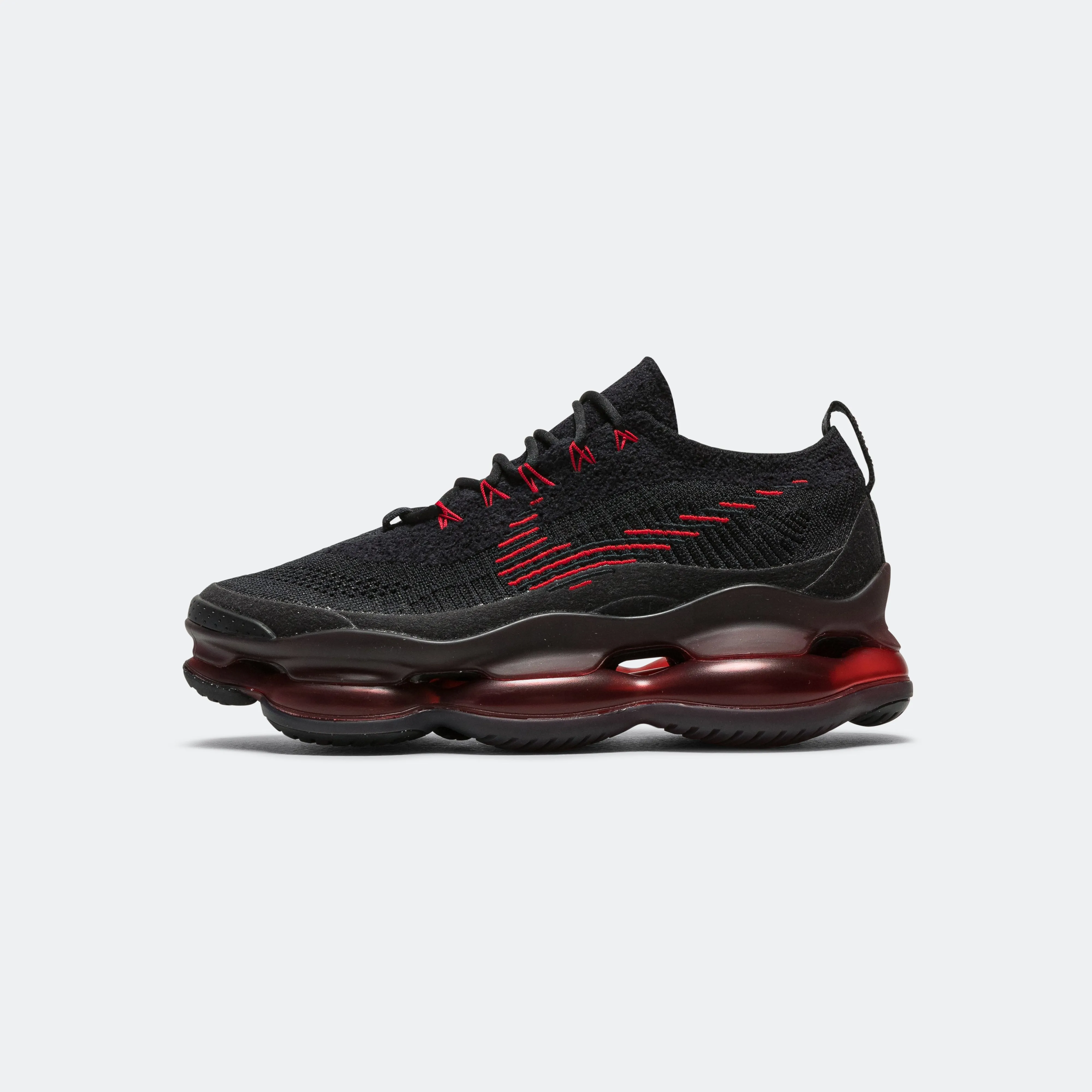 Air Max Scorpion FK Sneakers in Black/University Red-Black