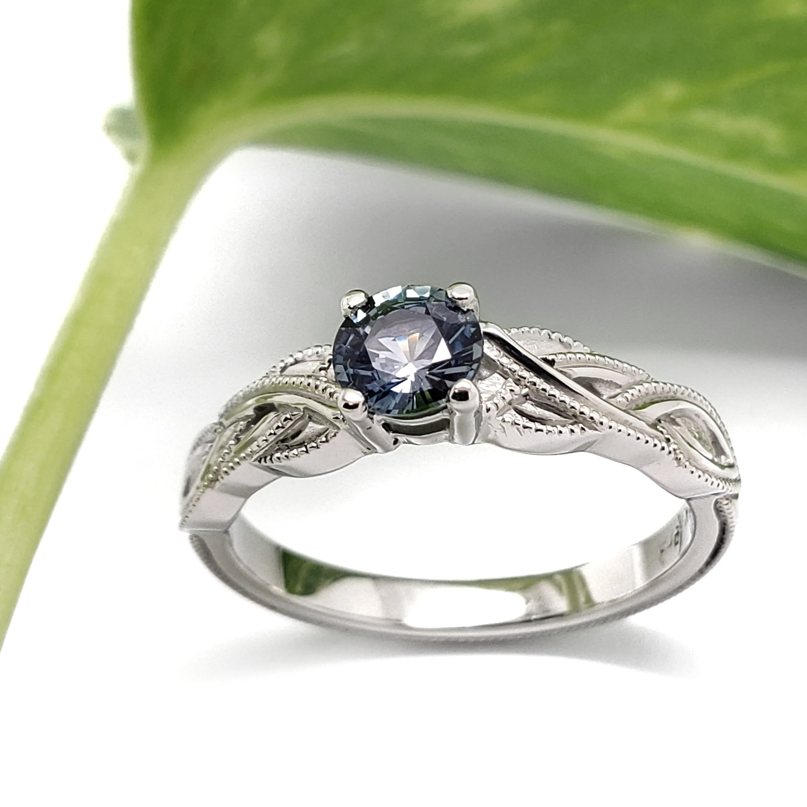 Blue Sapphire Interlace