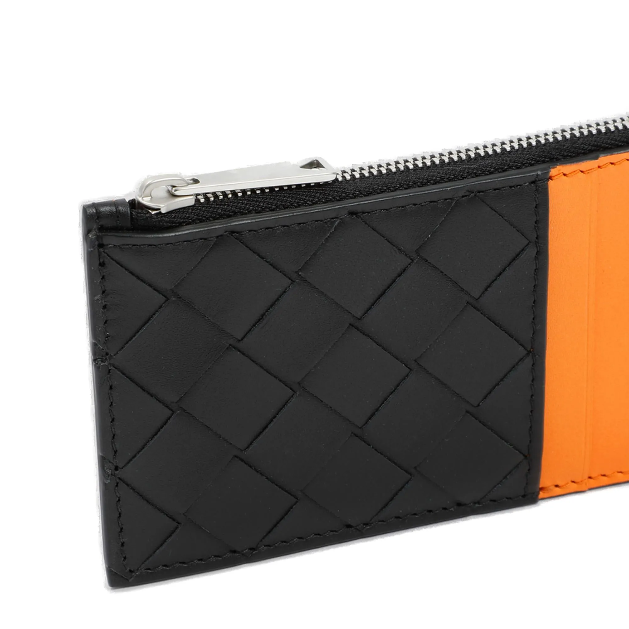 Bottega Veneta Intrecciato Zip Card Holder