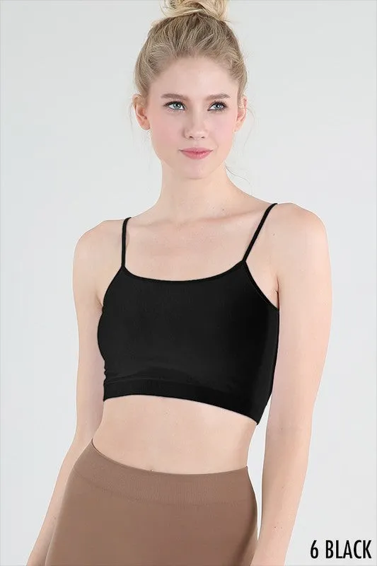 Black Ivory Seamless Bra Top