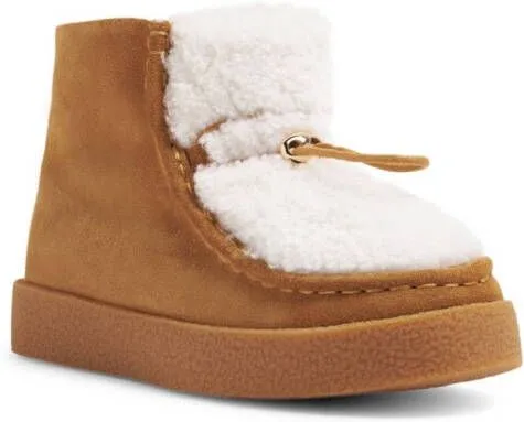 Brown Age of Innocence Aspen Faux-Shearling Boots