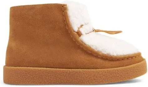 Brown Age of Innocence Aspen Faux-Shearling Boots