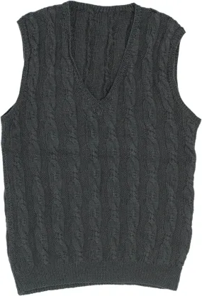 ThriftTale Cable Knit Sweater Vest