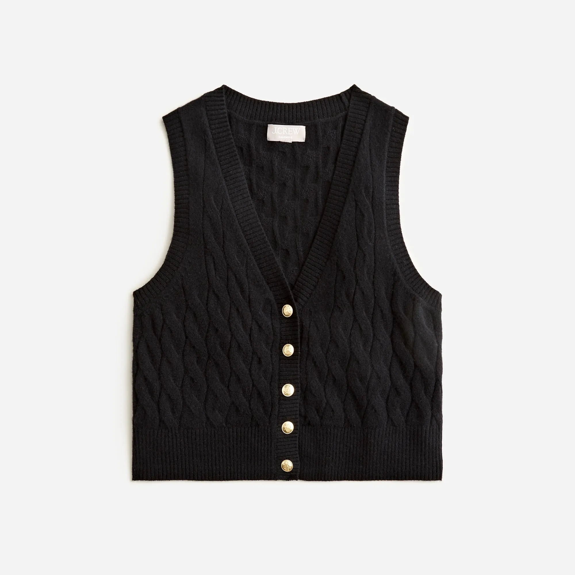 Cashmere sweater vest