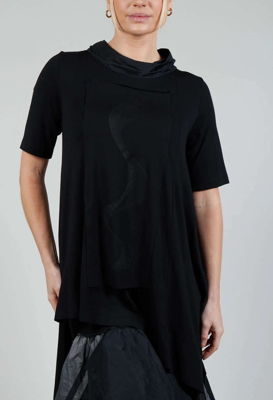 Black Jeka Tunic