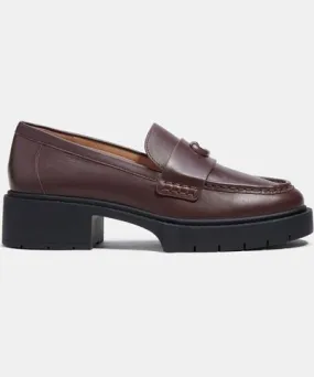 Coach Leah Leather Loafers