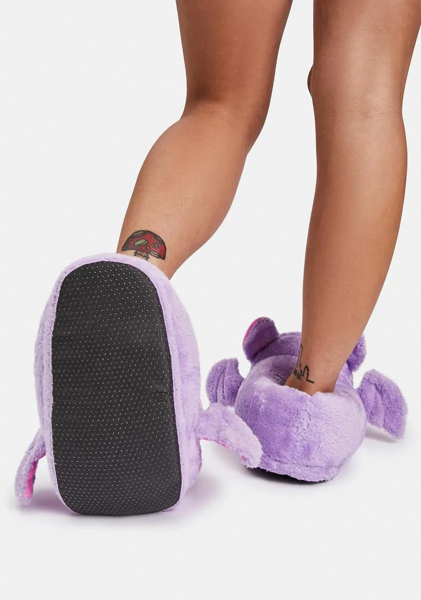 Cozy Bat Baby Slippers