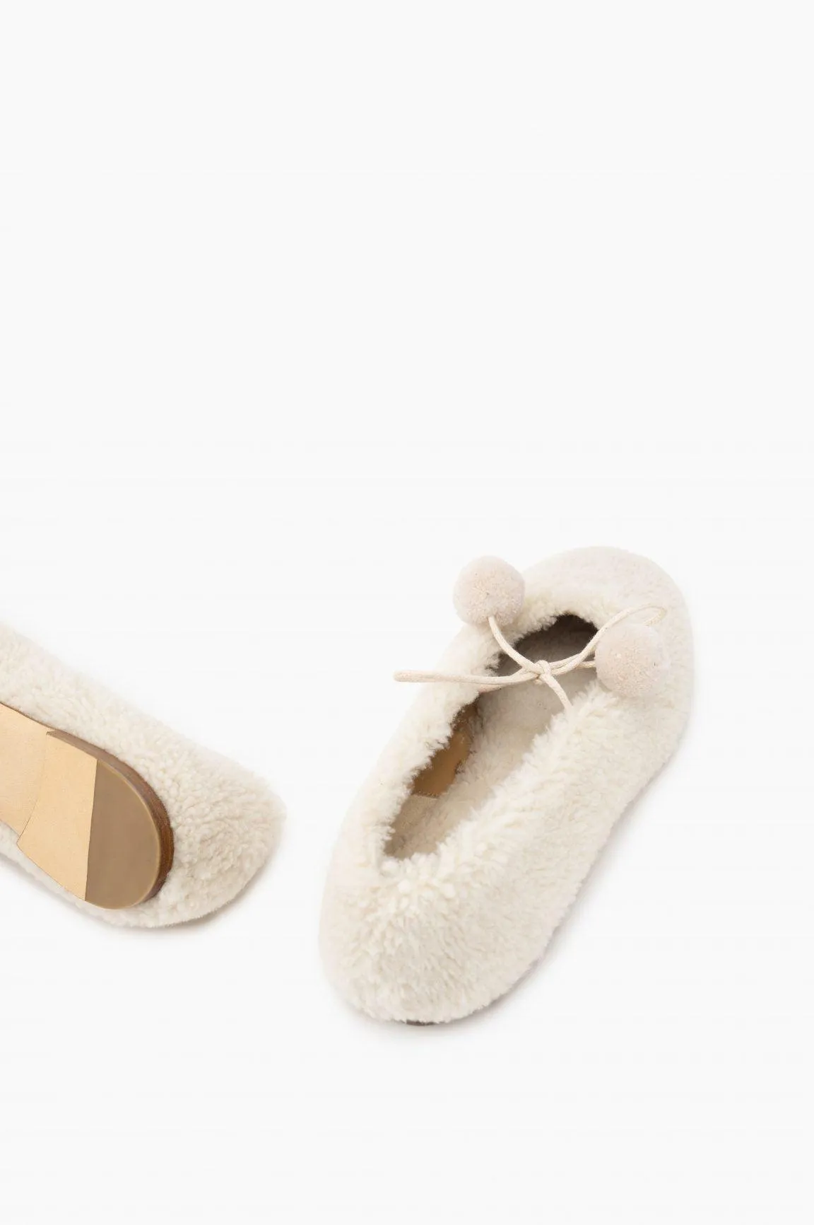 Cozy Lulu Cream Slides