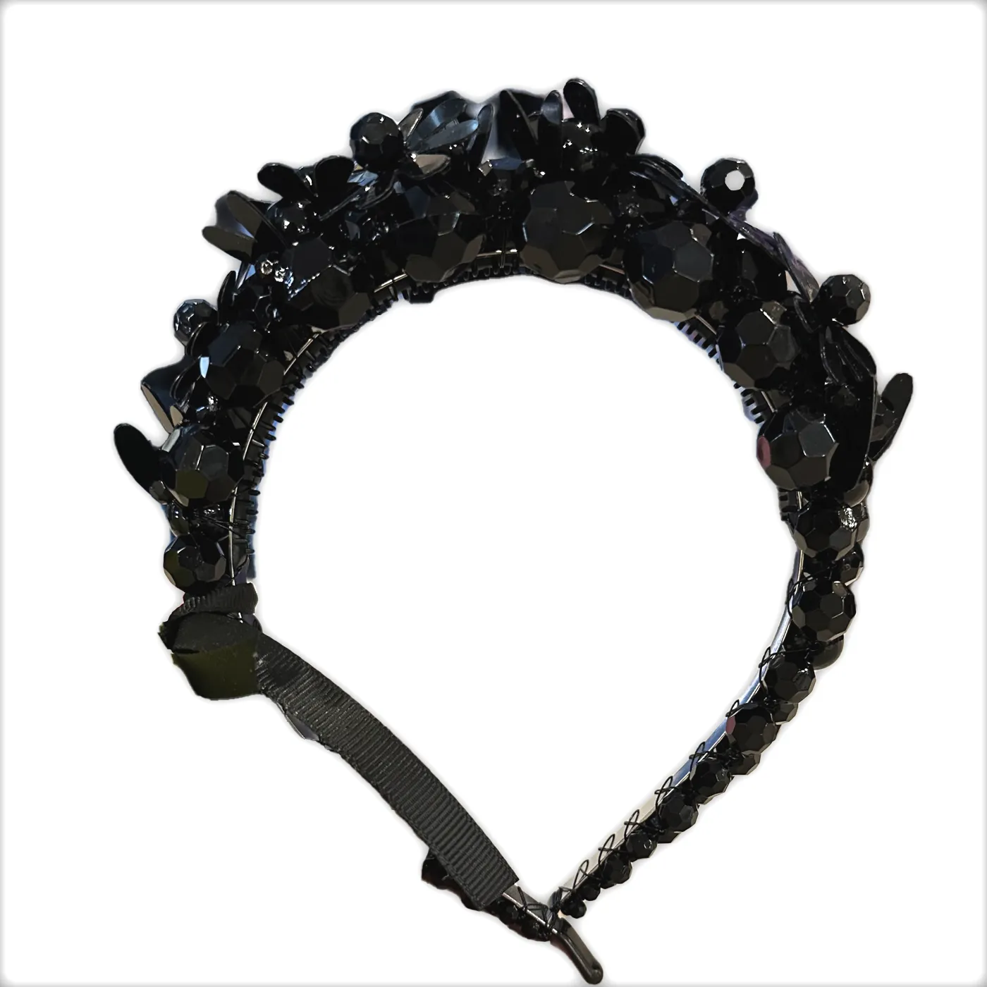 Begonia Crystal Embellished Headband