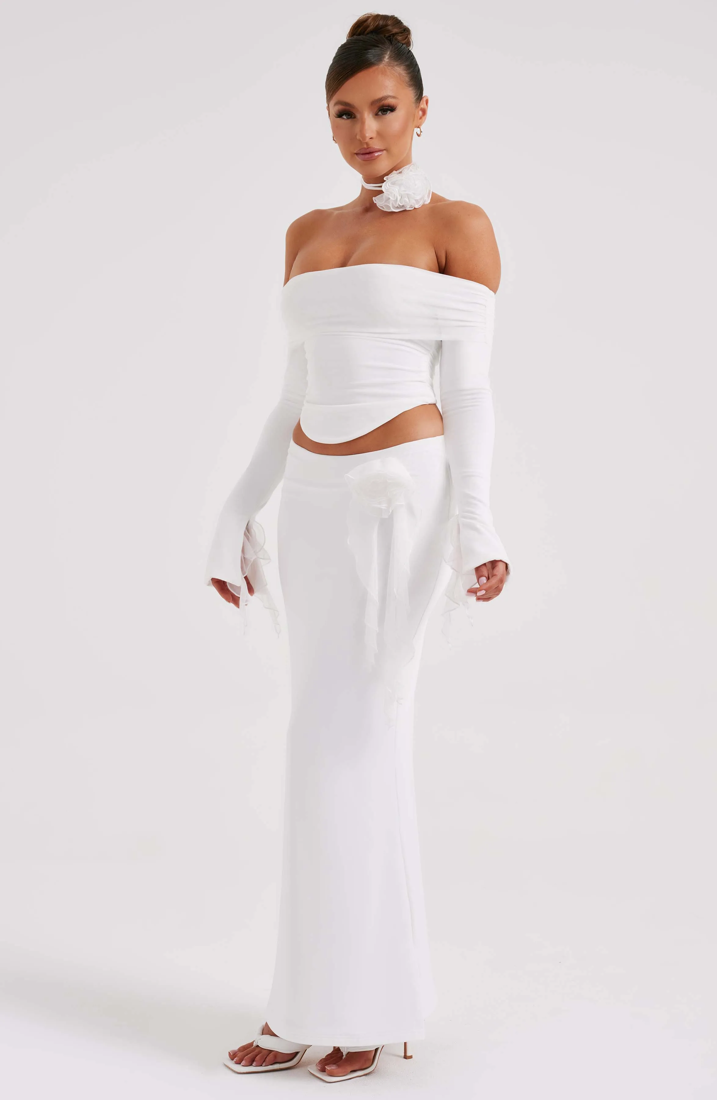 Ivory Maxi Skirt