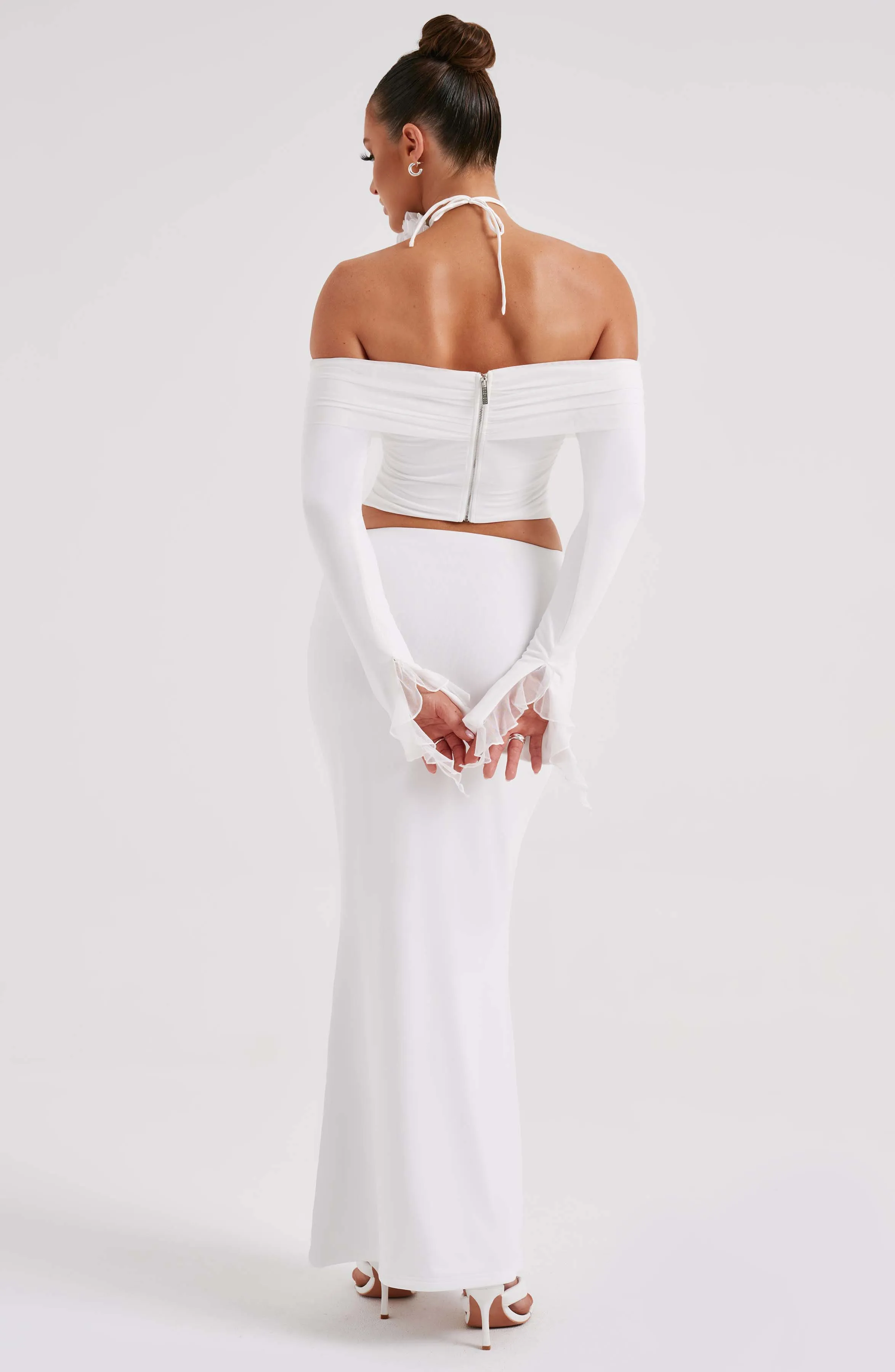 Ivory Maxi Skirt