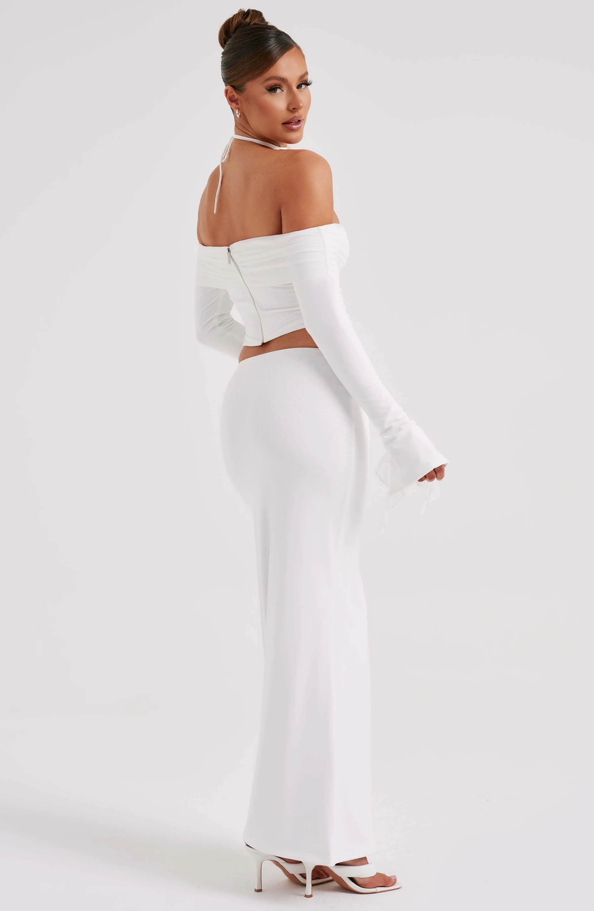 Ivory Maxi Skirt