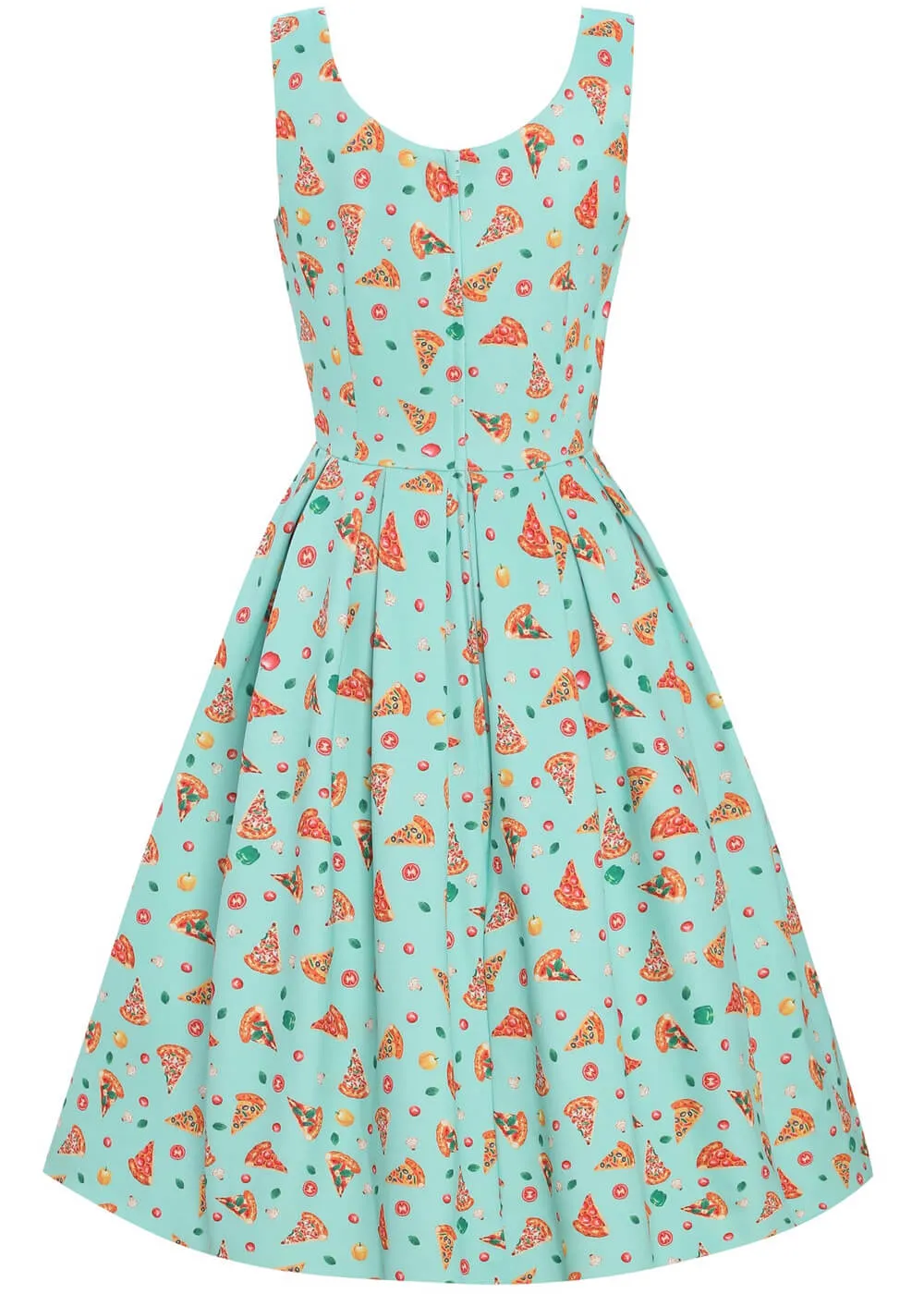 Light Blue Swing Dress