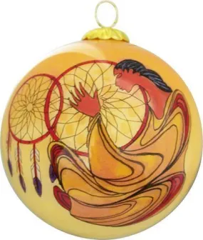 Dreamcatcher Ornament by Maxine Noel