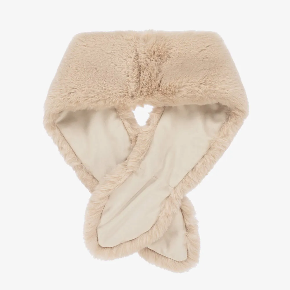 Faux Fur Scarf for Girls