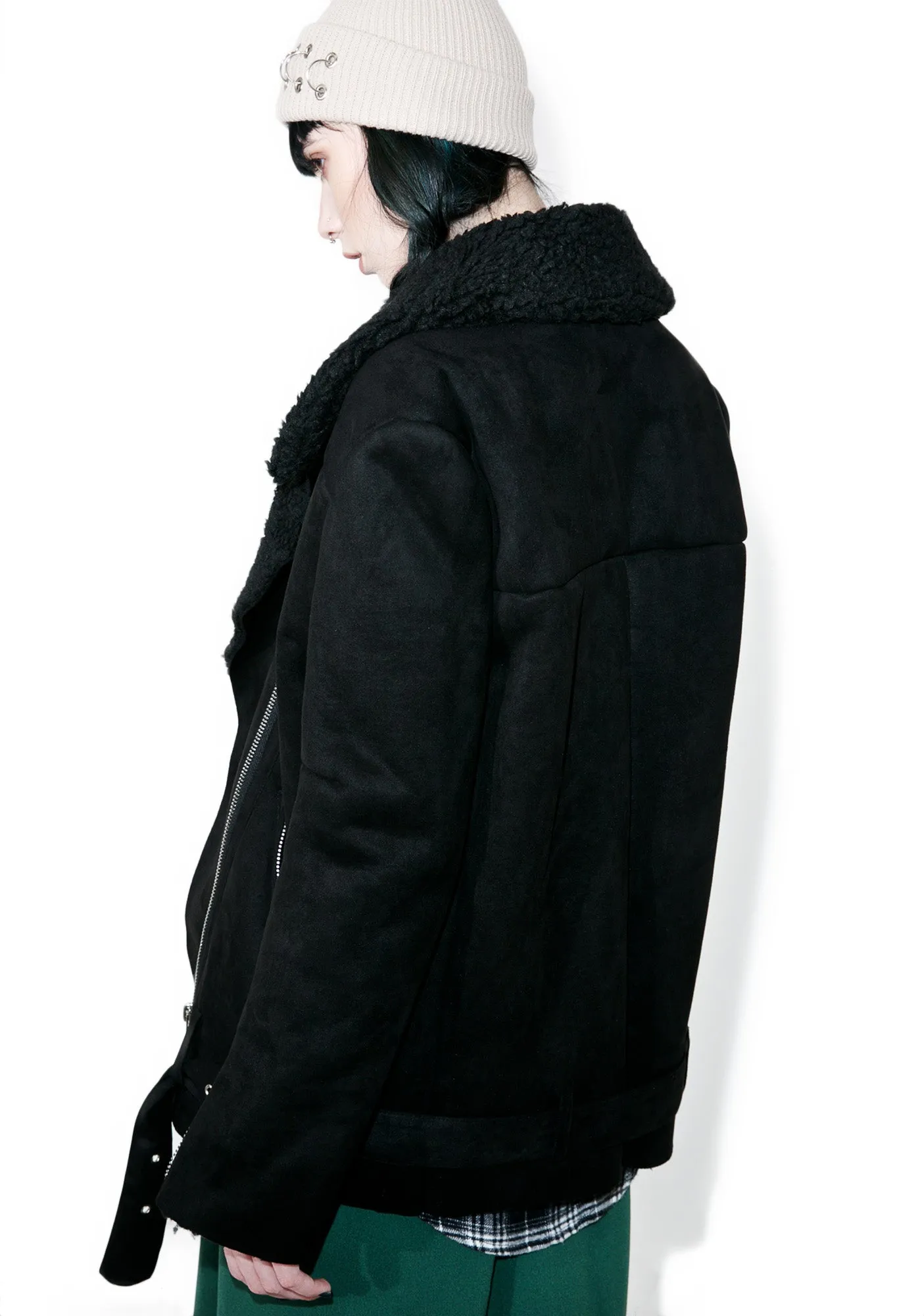 Faux Shearling Jacket named Jayden