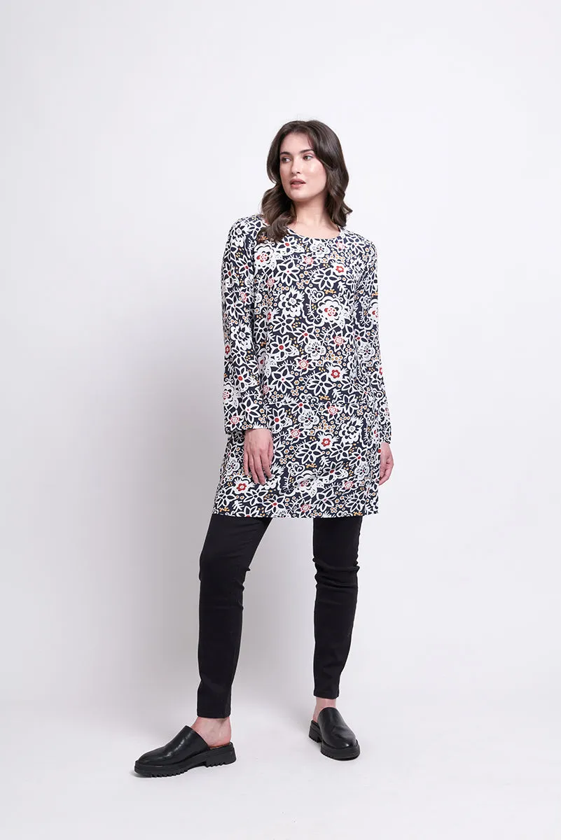 Foil Shift it Tunic Stencil