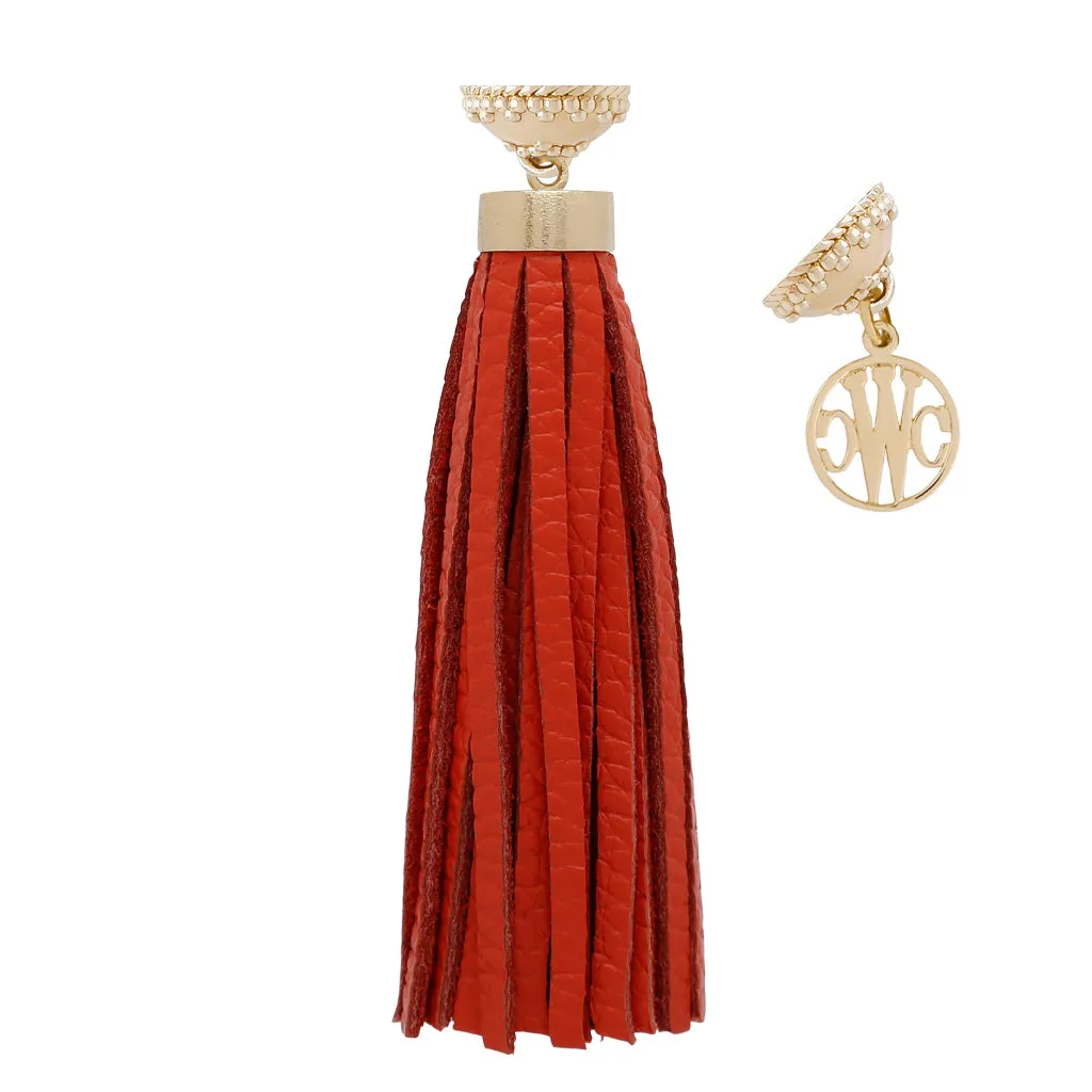 Tangerine Baja Tassel