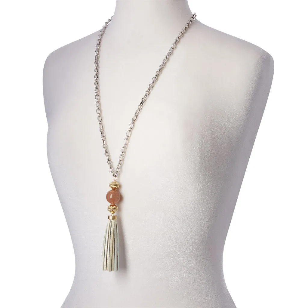 Tangerine Baja Tassel