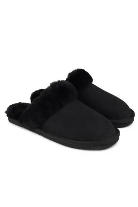 Gossa Beluga Shearling Slippers from Lovelies