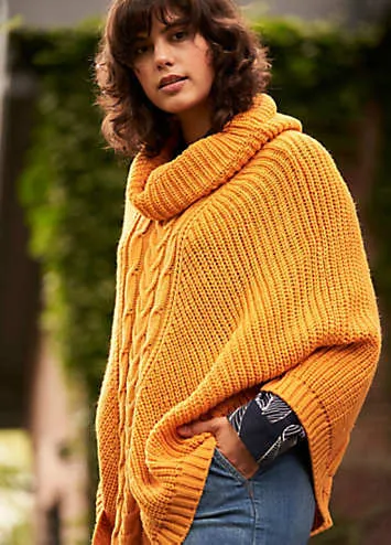 Grattan bonprix Cable Knit Poncho