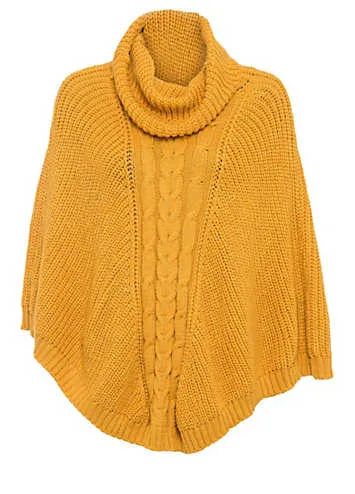 Grattan bonprix Cable Knit Poncho