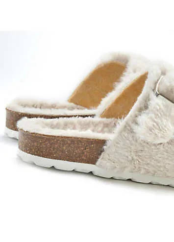 Grattan Faux Fur Slippers by LASCANA