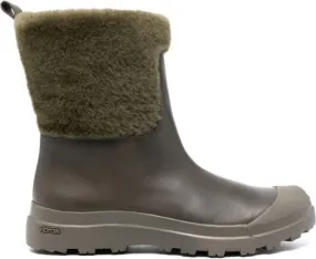 Green Officine Creative Pallet Shearling Boots