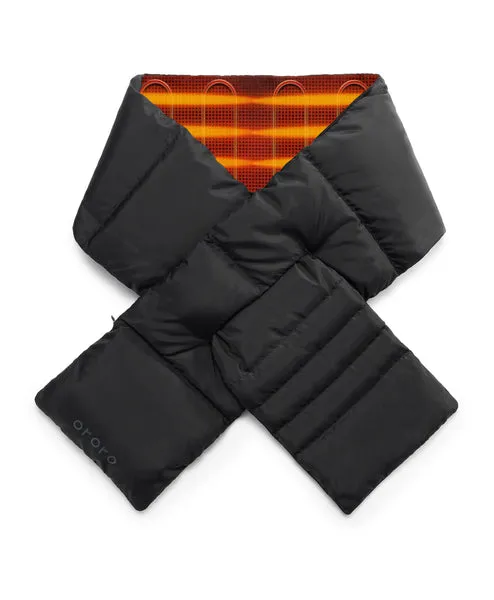 Heated Unisex Puffer Down Scarf