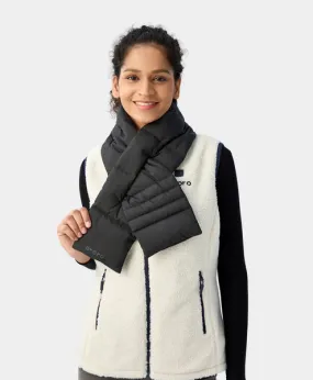 Heated Unisex Puffer Down Scarf