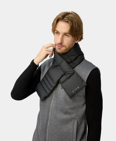 Heated Unisex Puffer Down Scarf