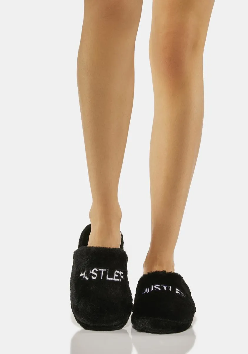 Hustler Faux Fur Slippers-