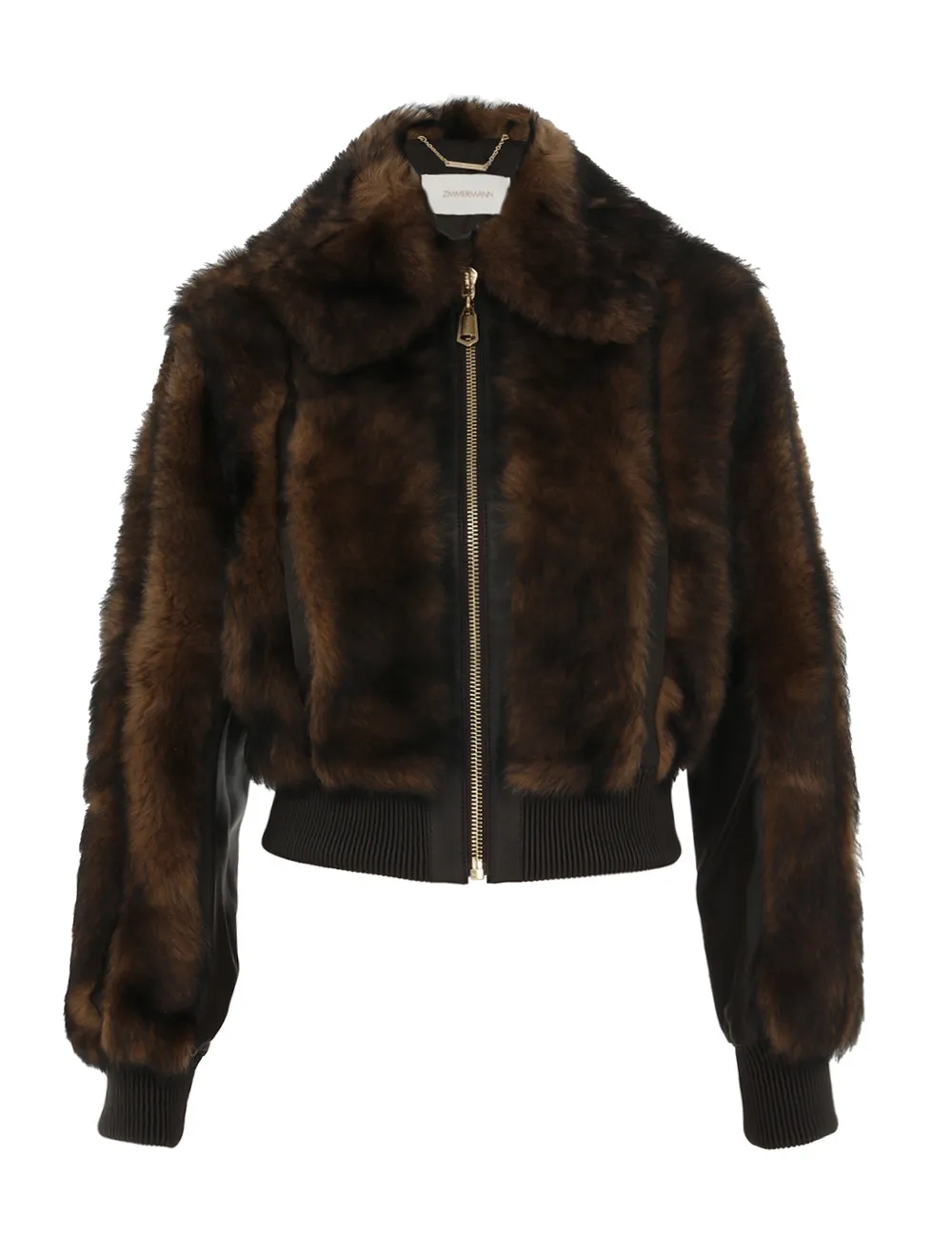 Illustration Shearling Coat