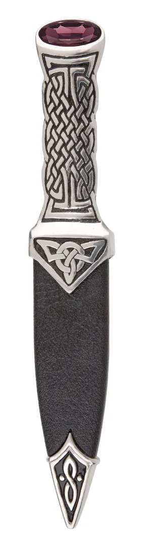 SD98 Celtic Knotwork Sgian Dubh